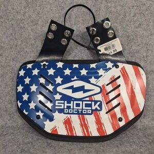 Shock Doctor Back Plate Adult OSFA American Flag Showtime SD30910FLG